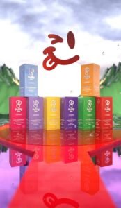 A Box of 10 Gummies Mixed Flavors Wholesale